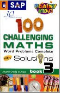Image of 100 challenging maths word problems complete with solutions