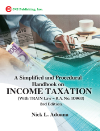 Image of A simplified and procedural handbook on income taxation