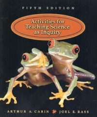 Image of Activities for teaching science as inquiry