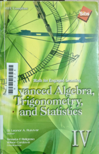 Image of Advance algebra, trigonometry, and statistics