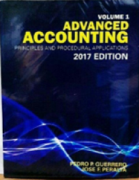 Image of Advanced accounting a procedural approach
