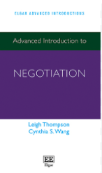 Image of Advanced introduction to negotiation