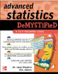 Image of Advanced statistics demystified