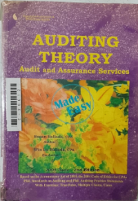Image of Auditing Theory; audit and assurance services