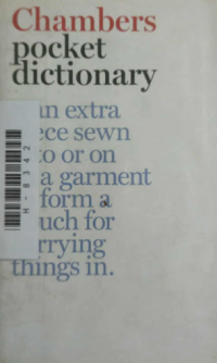 Image of Chambers Pocket Dictionary