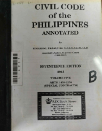 Image of Civil code of the Philippines