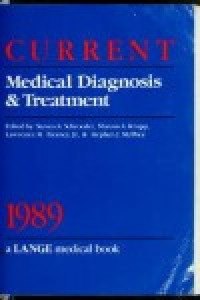 Image of Current medical diagnosis & treatment 1989