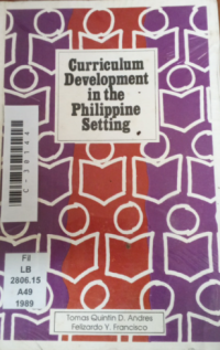 Image of Curriculum development in the Philippine setting