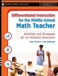 Image of Differentiated instruction for the middle school math teacher