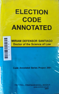Image of Election code annotated
