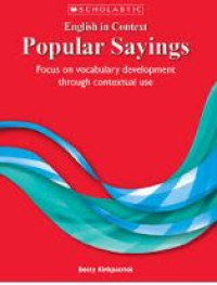 Image of English in context popular sayings