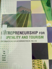 Image of Entrepreneurship for hospitality and tourism