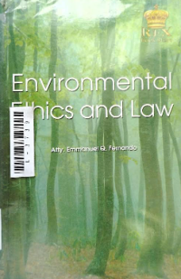 Image of Environmental ethics and law