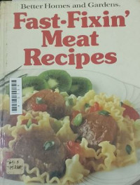 Image of Fast-fixin meat recipes