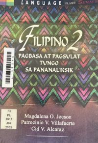 Image of Filipino 2 pagbasa at pagsulat tungo sa pananaliksik