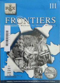 Image of Frontiers Teacher's Manual in World History