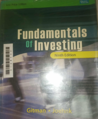 Image of Fundamentals of investing