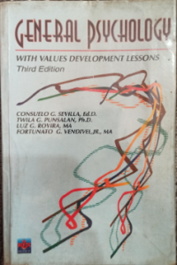 Image of General psychology with value lessons and development