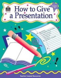 Image of How to give a presentation