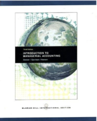 Image of Introduction to managerial accounting