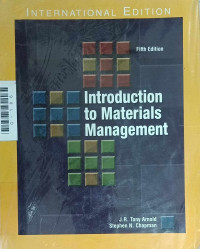 Image of Introduction to materials management