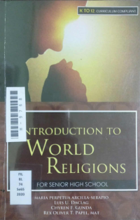 Image of Introduction to World Religion for Senior High school