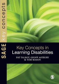 Image of Key concepts in learning disabilities