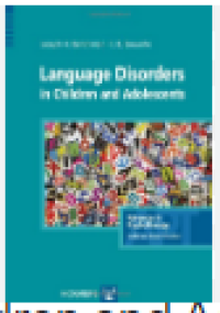 Image of Language disoders in children and adolescents