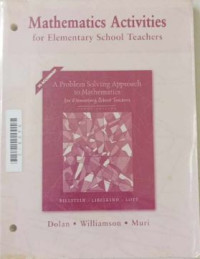 Image of Mathematics Activities for elementary school teachers