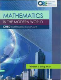 Image of Mathematics in the modern world ched curriculum compliant