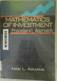 Image of Mathematics of investment