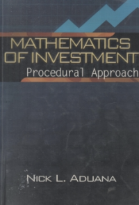Image of Mathematics of investment procedural approach