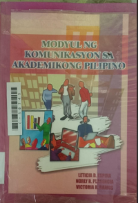 Image of Modyul ng komunikasyon sa akademikong filipino