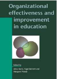 Image of Organizational effectiveness and improvement in education