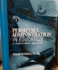 Image of Personnel administration in education : a management approach