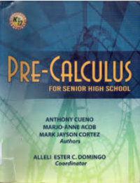 Image of Pre-calculus for senior high school