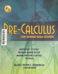 Image of Pre-Calculus for Senior High School