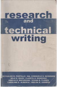 Image of Research and technical writing