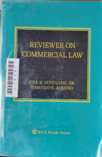 Image of Review on commercial law