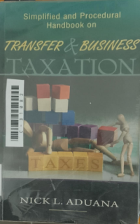 Image of Simplied and procedural handbook on transfer & business taxation