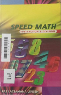 Image of Speed Math: subtraction & division