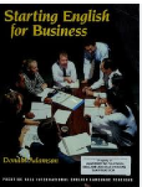 Image of Starting English for business
