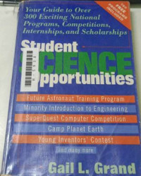 Image of Student science opportunities