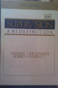 Image of Supervision : a redefinition