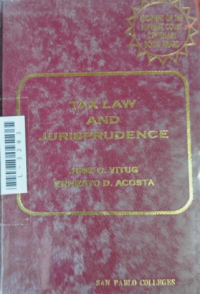 Image of Tax law and jurisprudence