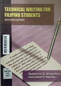 Image of Technical Writing For Filipino Student Second Edition