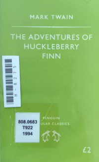 Image of The Adventure Of Huckleberry Finn