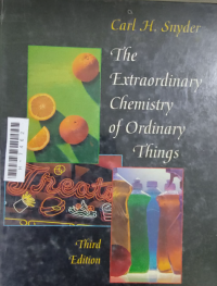 Image of The Extraordinary Chemistry of Ordinary  Things