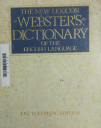 Image of The New Webster Dictionary Of The English Language