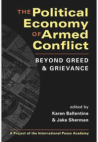 Image of The political economy of armed conflict